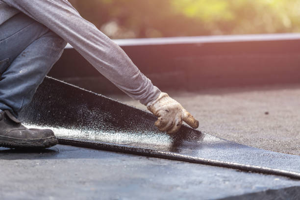 Professional Exterior Waterproofing technician working in Victor, NY